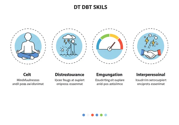 Visualizing DBT skills: mindfulness, distress tolerance, regulation