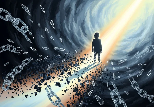 Person finding clarity amidst BPD stigma