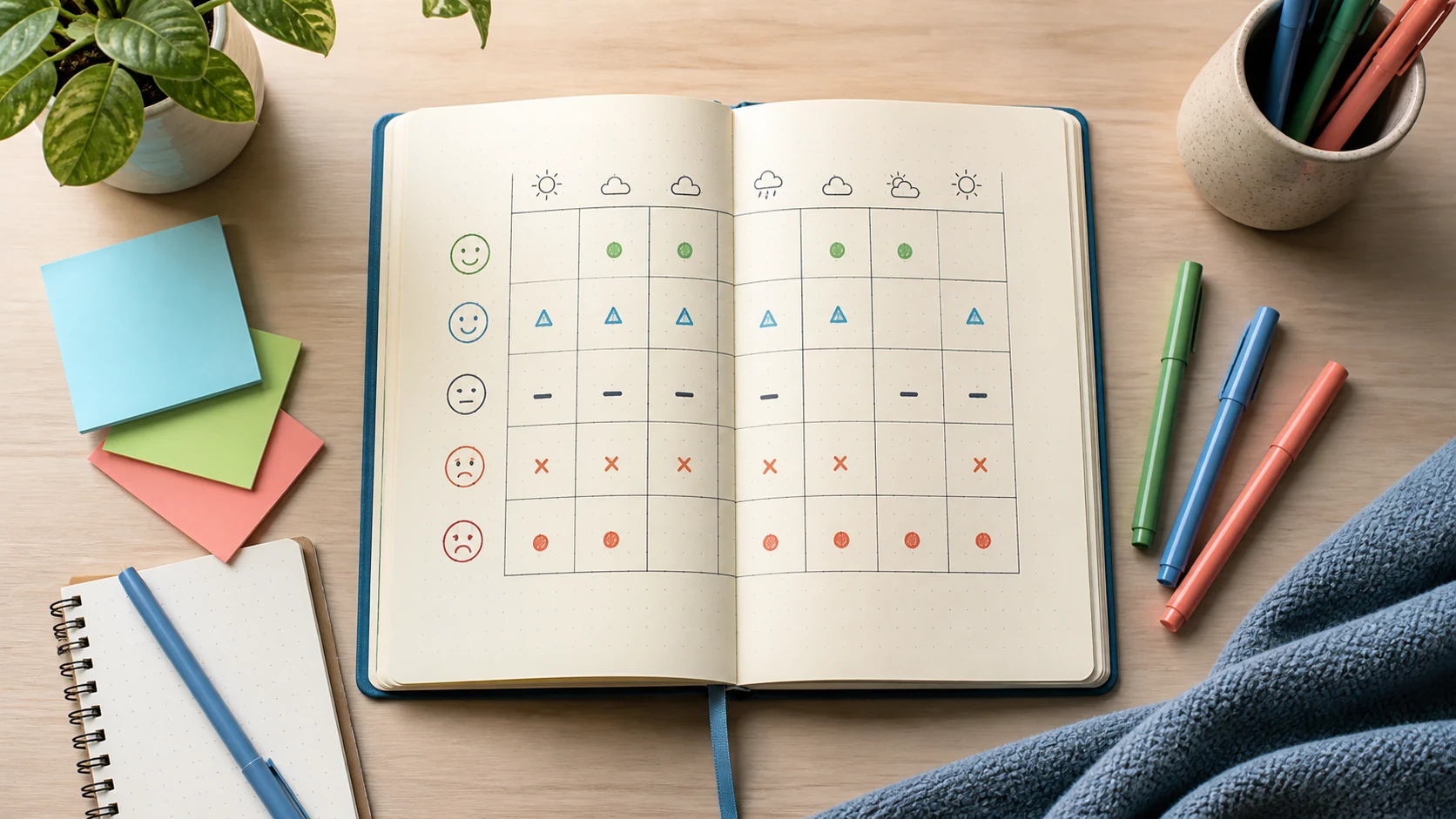 Teen mood pattern notes